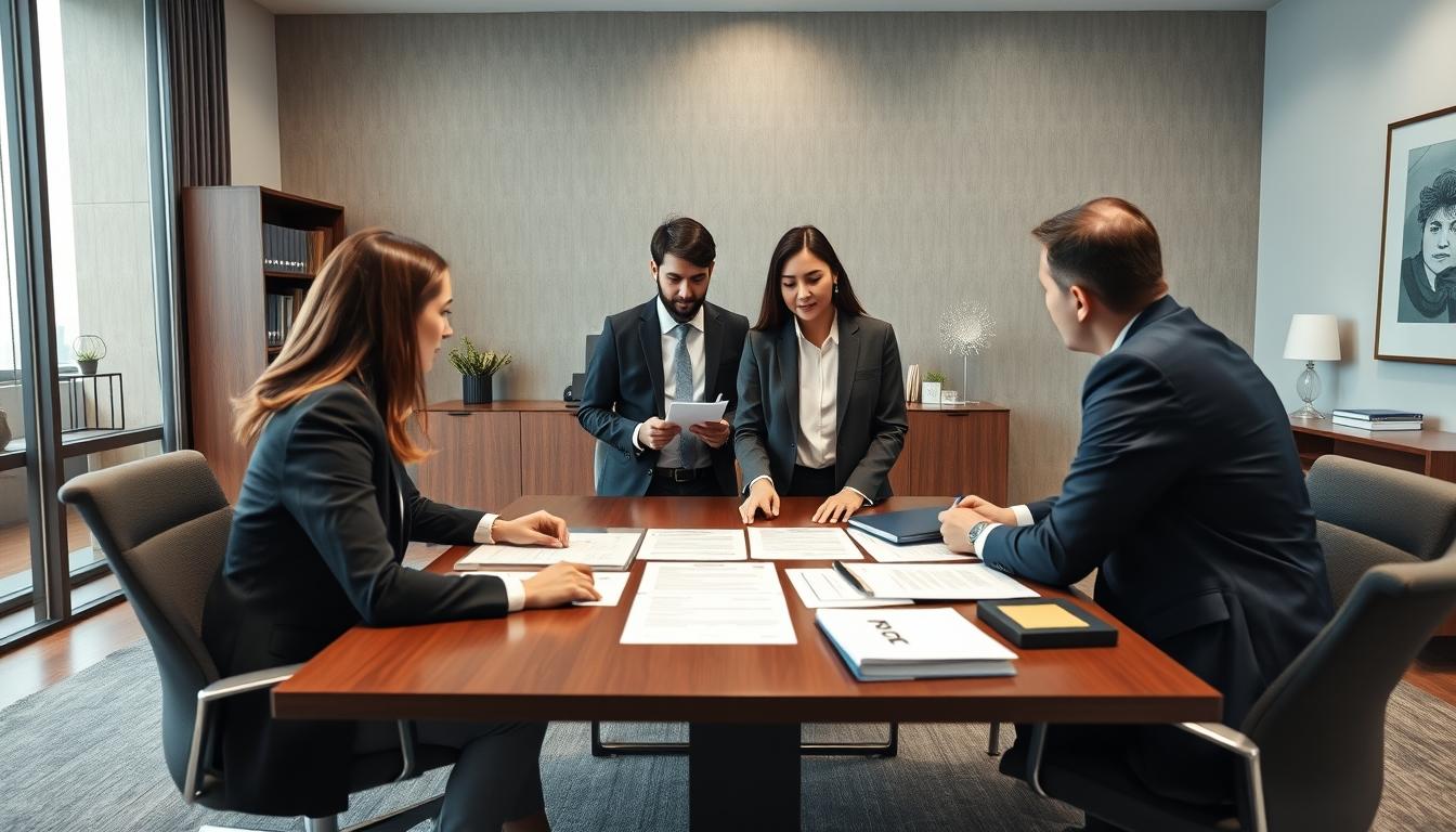 Property settlement documents and transfer review